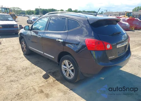 2012 Nissan Rogue Sv from USA, damaged, VIN JN8AS5MV1CW392915